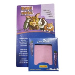 Porta Bloque Mineral Sabor Uva