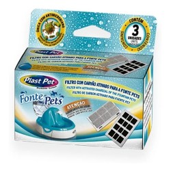 Plast Pets Repuesto Fuente 2 L Carbon x 3