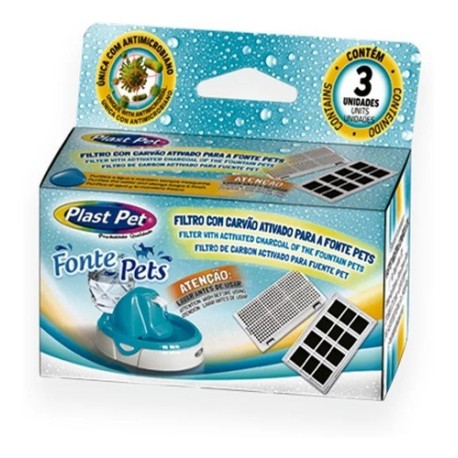 Plast Pets Repuesto Fuente 2 L Carbon x 3