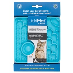 Lickimat Kitty Turquesa 10 x 10 12751