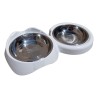 Catit Pixi Bowl Blanco Doble 43875
