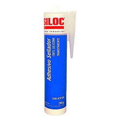 Silicona Siloc Transparente 280 g Acetica