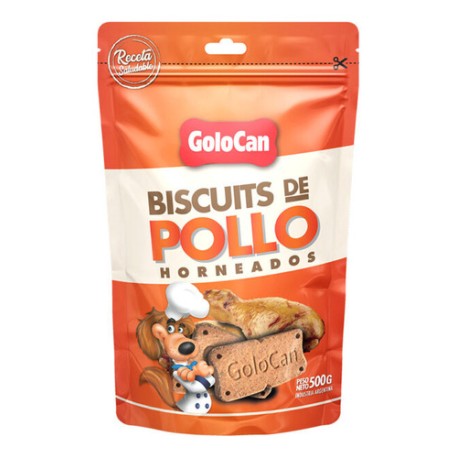 Golocan 610-D Biscuits de Pollo 500 g