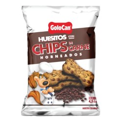 Golocan 630 Huesitos Chips Carne 120 g