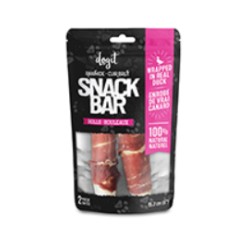 Dogit Snack Bar Rawhide - Palitos con pato envuelto - 2 pcs - 15,2 cm - 10 UNIDADES X CAJA
