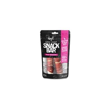 Dogit Snack Bar Rawhide - Palitos con pato envuelto - 2 pcs - 15,2 cm - 10 UNIDADES X CAJA