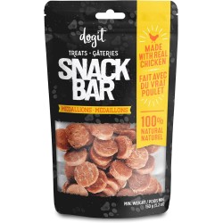 Dogit Snack Bar Medallones de Pollo - 150 g - 8 U