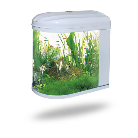 Acuario RS-480U 50L con Sump Incluido Blanco