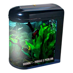 Acuario RS-380C  35 L Negra