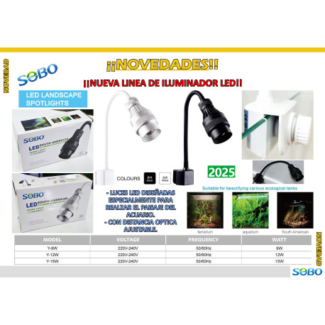Iluminador Sobo Y-15 W