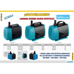 Bomba Sobo AQ-107 5000 L/H 5 M