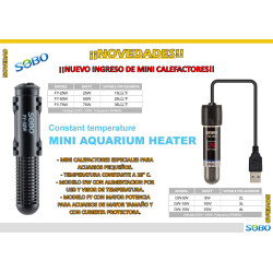 Calefactor Sobo DW-15 W USB 4 L