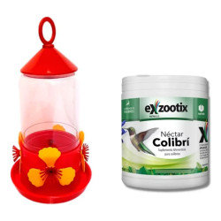 Combo Colibri Picaflor Bebedero +Nectar