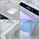 Acuario Sobo SD-580F  72 L Blanco