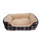 Dogit Bed Cuddle Bed Blue Tartan 48-38-13 96669