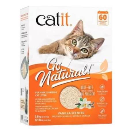 Catit Go Natural Arena Fragancia Vainilla 5,6 kg