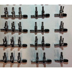 Aqua Clean LLave de corte 3 Salida X 5