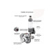 Week Aqua Valvula Regulador CO2 Cuenta Burbujas CO2-M-V-S