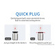 Week Aqua Valvula Regulador CO2 Cuenta Burbujas CO2-M-V-S