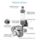 Week Aqua Valvula Regulador CO2 Cuenta Burbujas CO2-M-V-S