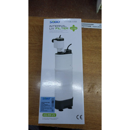 Filtro Sobo AQ-9W-UV  600 L/H 9 W