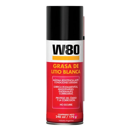 Siloc W80 Grasa de Litio Blanca 240 ml