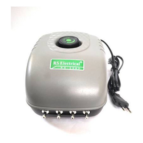 Aireador Rs-9801 4 Salidas Hidroponia Cultivo