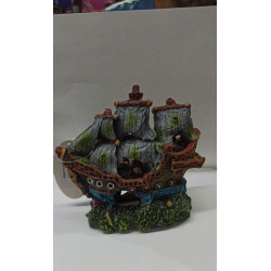 CH-22009 Naufragio Galeon Pirata 15X6X14