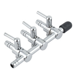 Aqua Clean Canilla Regulador de Aire Metalico Triple x 1