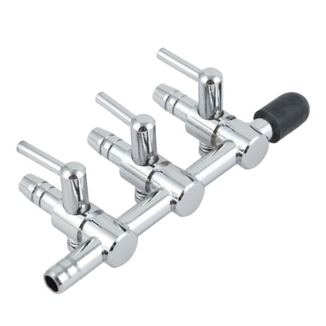 Aqua Clean Canilla Regulador de Aire Metalico Triple x 1