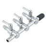 Aqua Clean Regulador de Aire Metalico Triple x 1 Canilla