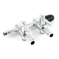 Aqua Clean Canilla Regulador de Aire Metalico Doble x 1