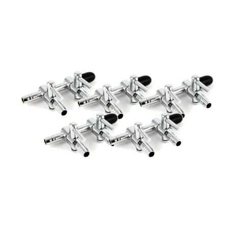 Aqua Clean Canilla Regulador de Aire Metalico Doble x 5 Pack