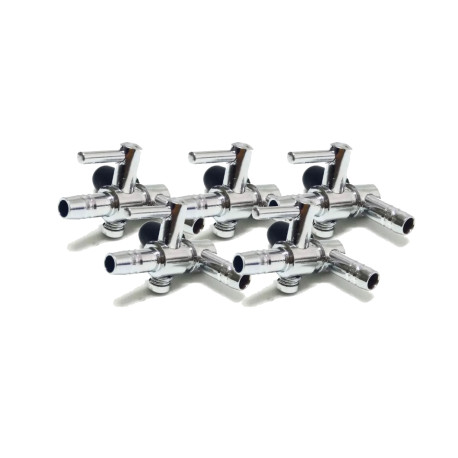 Aqua Clean Canilla Regulador de Aire Metalico Simple x 5 Pack