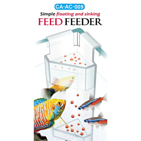 Alimentador Crab Aqua Multi Funcion Small Superficie y Fondo