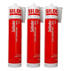 Siloc Sellador Juntas Rojo Altas Temperaturas 280 g 3 Unidades