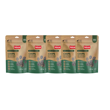 Golocan 830 Chips de Esofago 65 g x 5