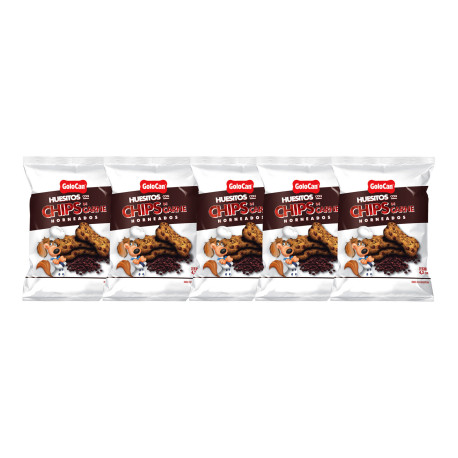 Golocan 630 Huesitos Chips Carne 120 g x 5