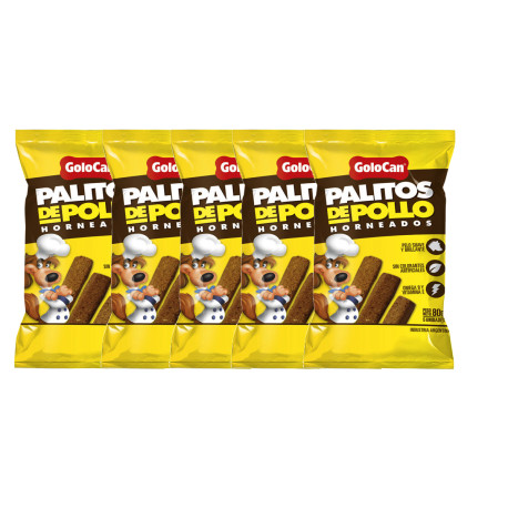 Golocan 440 Palitos de Pollo 80 g x 5
