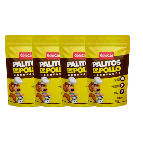 Golocan 440-D Palitos de Pollo 450 g x 4