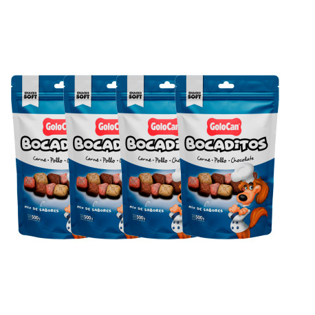 Golocan 330-D Bocaditos 500 g x 4