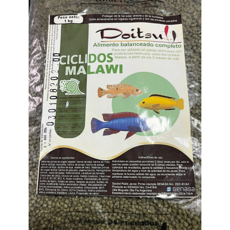 Doitsu Ciclidos Malawi 1000 g