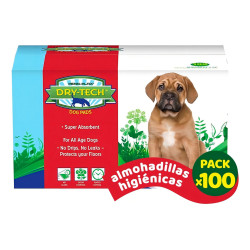 Penn-Plax Dry-Tech x 100 u Almohadillas Super Absorbentes Dog Pads