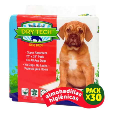 Penn-Plax Dry-Tech x 30 u Almohadillas Super Absorbentes Dog Pads