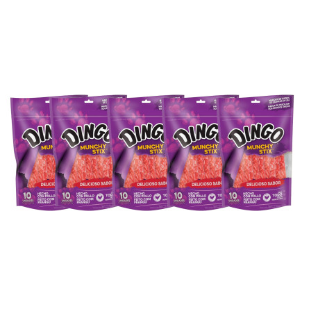 Dingo Munchi Stick 10 u 5 Paquete