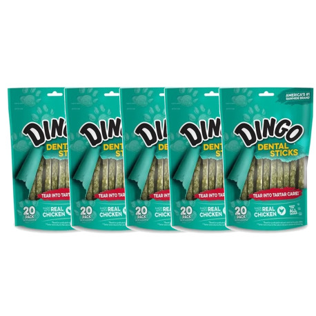 Dingo Dental Sticks x 10 u x 5 Paquete