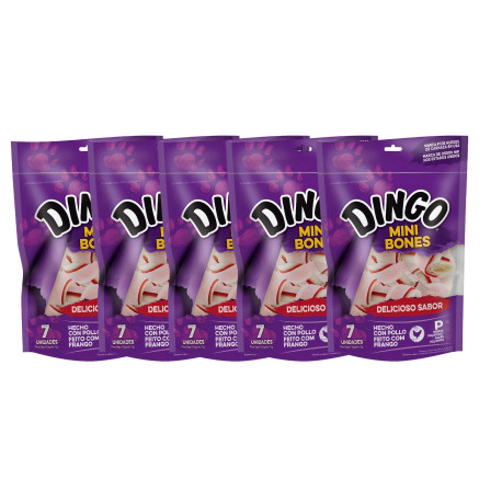 Dingo Mini Bone Pack x 7 u 7776 x 5 u