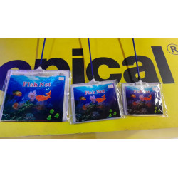 Red Fish Net 5" 12,5 x 10 cm