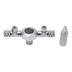 Mufan Divisor de CO2 Metalico 2 Vias
