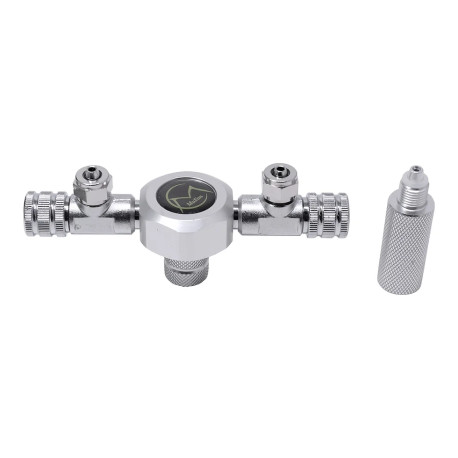 Mufan Divisor de CO2 Metalico 2 Vias